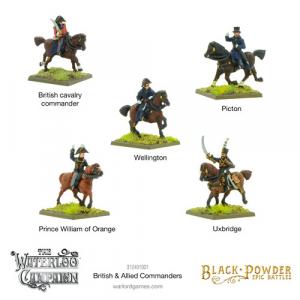 Фигурки Black Powder Epic Battles: Napoleonic British & Allied Commanders