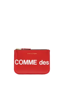 Маленький кошелек с логотипом Comme Des Garçons Wallet, красный
