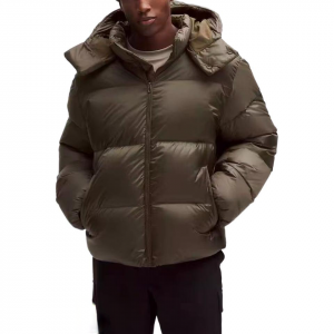 Lululemon Мужская пуховая куртка Glyde, черная