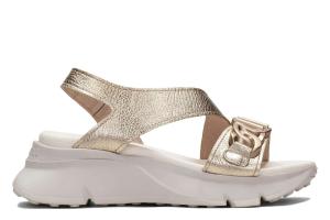 Босоножки Jamaica на танкетке Hispanitas, золотой