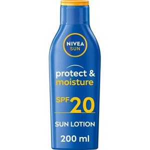 Солнцезащитный и увлажняющий лосьон Spf 20–200 мл, Nivea
