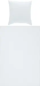 Постельное белье Rosenheim белое 1x 155x220 см + 1x 80x80 см Erwin Müller