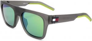 Современные солнцезащитные очки унисекс от Tommy Hilfiger, Fre/Mt Matt Grey