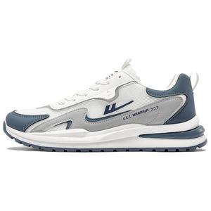 WARRIOR Низкие повседневные кроссовки мужские beige blue gray
