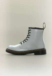 1460 8-луночные ботинки унисекс на шнуровке до щиколотки Dr. Martens, Silver-Coloured