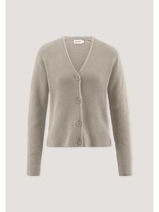 Кардиган Hessnatur, серо-коричневый