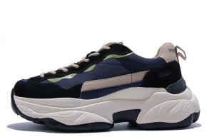 Женские кроссовки Junjali Low Top Chunky, цвет темно-синий, без подкладки