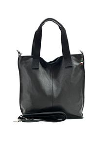 Сумка-шоппер DrachenLeder SCHULTER SHOPPER, Schwarz/Black