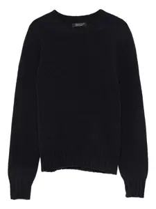 Кашемировый свитер с круглым вырезом Aragona, синий