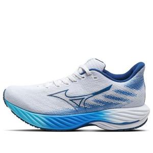 Кроссовки wave rider 28 'white estate blue' Mizuno, белый