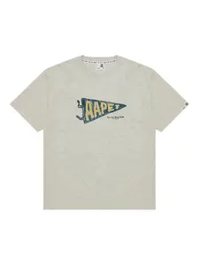 Футболка с круглым вырезом Aape By A Bathing Ape, серый