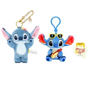 Плюшевая кукла Disney Stitch Quirky Cute высотой 11см/25см/52см/28см/16см POTDEMIEL, Stitch Funny Charm+мультиколор Charm+Greeting Card