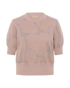 CULTURE Свитер 'CUhearty' в цвете Rose