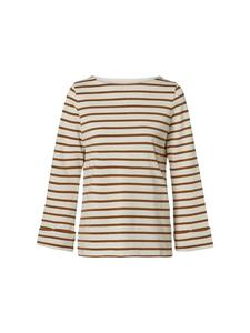 Топ в полоску Caroline Tensen Chester Ecru / Camel Mart Visser