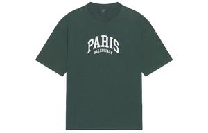 Футболка мужская зеленая Balenciaga, зеленый