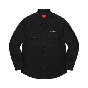 Рубашка Supreme Mary Work Shirt, Black