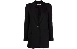 Деловой костюм женский черный Saint Laurent