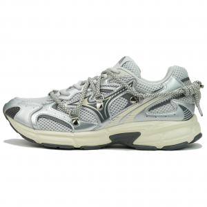 Кроссовки Speed 2K Breathable Low Top для бега по городу и на работу, унисекс, черные, серебристые Mizuno, Silver