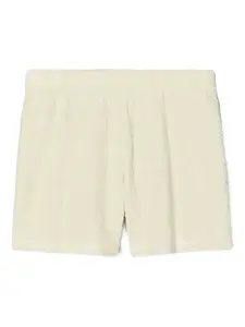 Шорты с логотипом Tory Burch, бежевый