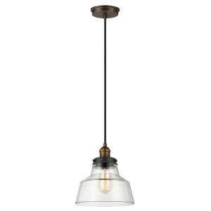 Подвесной светильник Elstead Lighting, 25,4x30,1 см, цвет цинка/цвет латуни