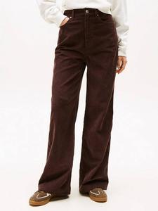 Tommy Jeans Claire широкие брюки из вельвета Tommy Hilfiger, Rich Brown