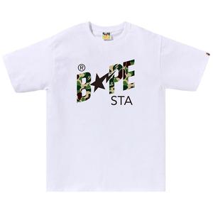 Футболка BAPE ABC Camo Sta Logo Tee, белый