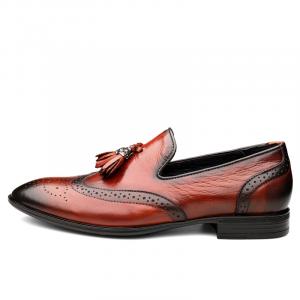 Туфли мужские Men"s Casual Men Low-Top Ximo Bull, темно-коричневый