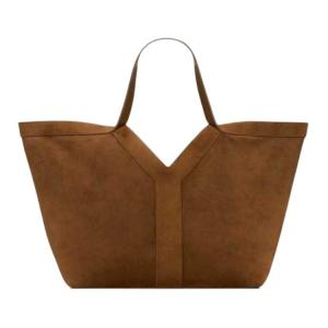 SAINT LAURENT Сумка-шоппер из натуральной кожи