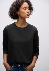 Толстовка Street One Sweatshirt, Schwarz/Black