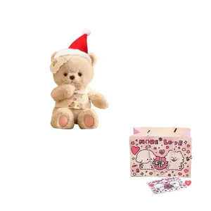 Плюшевый мишка Birthday Bear, мягкая игрушка, высота 40 см Fat Fat Dragon