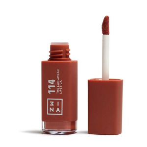 Губная помада Labial Líquido The Longwear Lipstick 3Ina, 114 Nude Oscuro