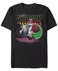 Мужская футболка с коротким рукавом Disney Pixar Toy Story 4 Duke Caboom Fifth Sun, черный