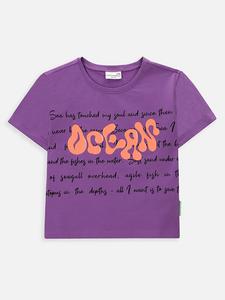 Coccodrillo Футболка фиолетового цвета