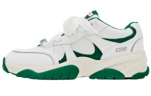 Прочные дышащие кеды Catfish мужские бело-зеленые Axel Arigato