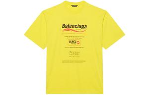 Футболка мужская желтая Balenciaga, желтый