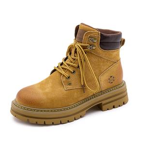 Ботинки Martin Boot женские Jietegongyang, желтый