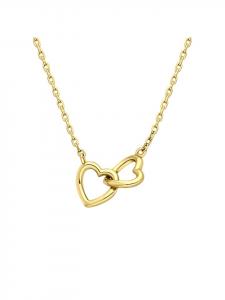 Lucardi Колье в форме сердца из серебра 925 пробы