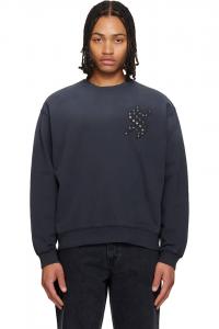 Толстовка с аппликацией и заклепками Solid Homme, серый