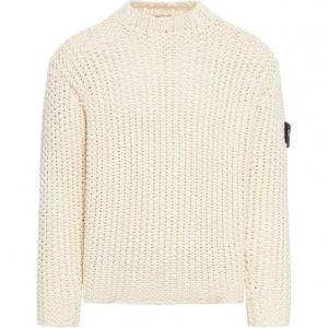 Открытый вязаный свитер STONE ISLAND, Ecru