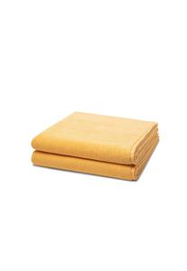 Набор махровых полотенец Ross Sensual Skin, 2 штуки, 140x75 см, желтый