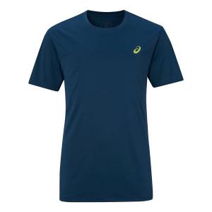 Футболка logo running t-shirt 'teal' Asics, мультиколор