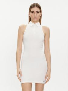 Летнее платье приталенного кроя Calvin Klein, экрю