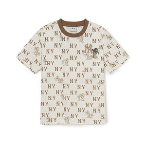 MLB KIDS Футболка New York Yankees SS25 Ivory для детей 3-7 лет