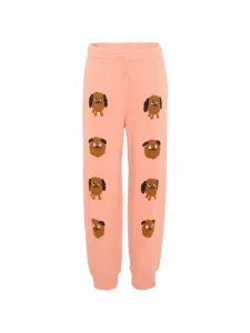 Спортивные брюки с принтом Mini Rodini, розовый