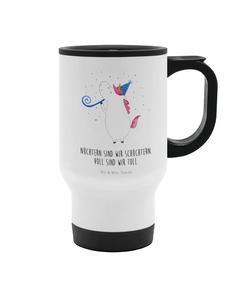 Кружка для кофе Единорог с белой надписью Mr. & Mrs. Panda