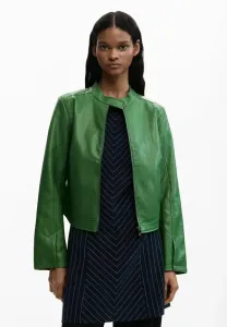 Комбинированная куртка из искусственной кожи Desigual, Green