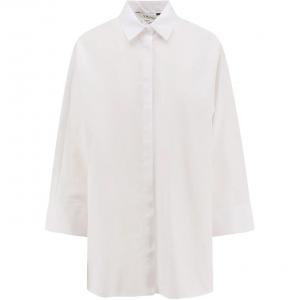 Белая рубашка с длинными рукавами на пуговицах 'S MAX MARA