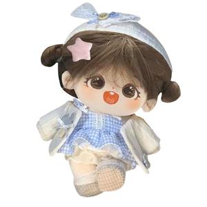 Вязаная шерстяная плюшевая кукла высотой 20 см Happy Fish