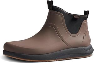 Мужские ботинки REEF Scallywag с поддержкой свода стопы, водостойкие, черный/коричневый