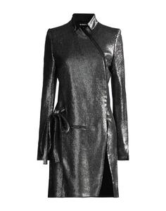 Пальто Ann Demeulemeester, серебряный
